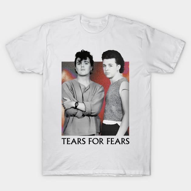 Vintage 80s Tears For Fears T-Shirt by bambangbuta